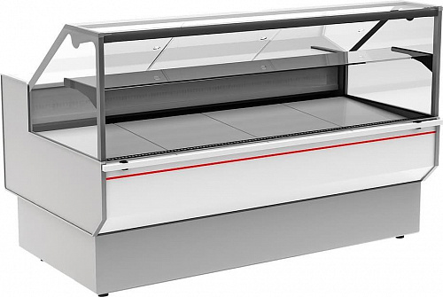 Витрина холодильная Carboma GC95 SV 1,5-1 (ВХСр-1,5 GC95)Inox(1802312p.1519) от интернет-магазина Climateon
