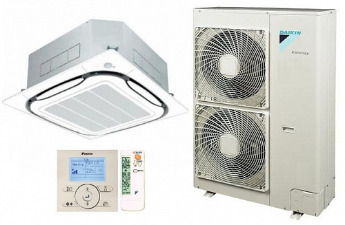 Кондиционер кассетный Daikin FCQHG100F/RZQSG100L9V1 от интернет-магазина ClimateON